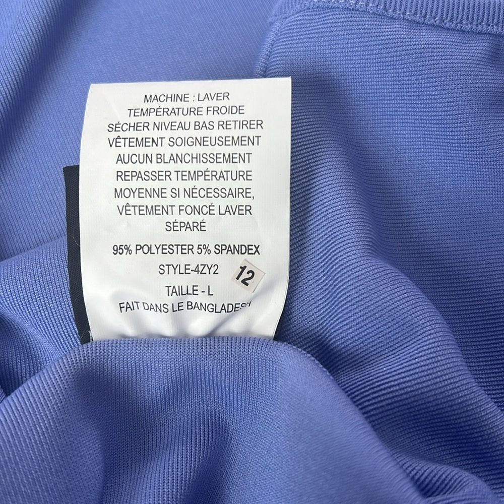 NWT Southern Lady Woman’s Large Purple Periwinkle Tank Top - Picture 9 of 10